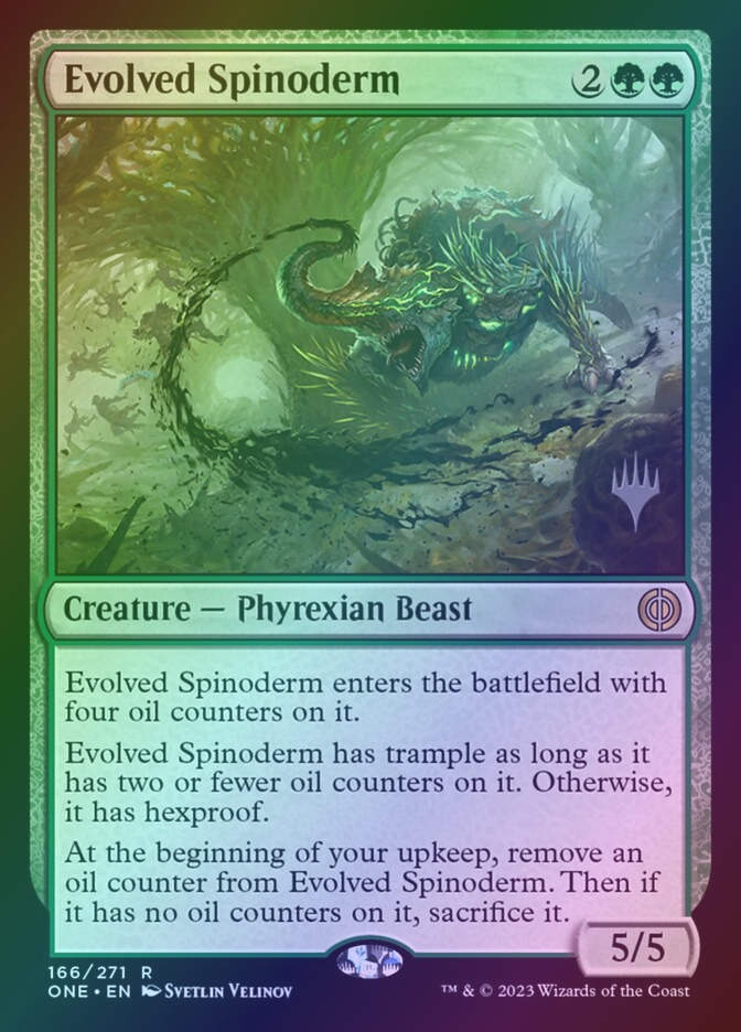 Evolved Spinoderm (PONE) (166p) / Foil