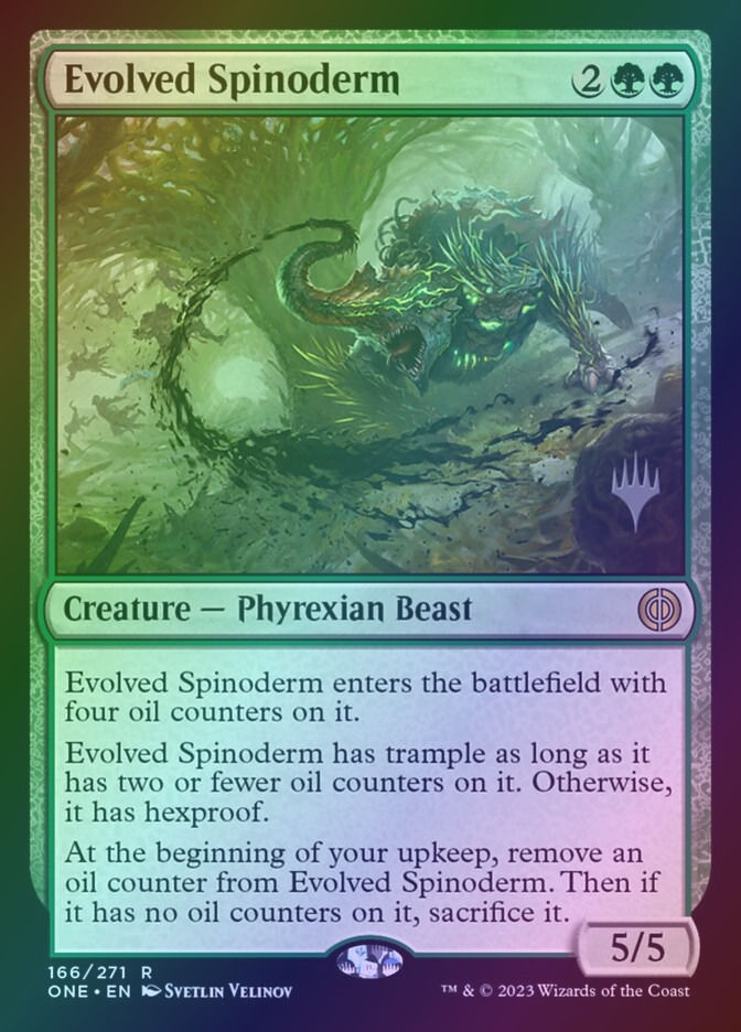 Evolved Spinoderm (PONE) (166p) / Foil