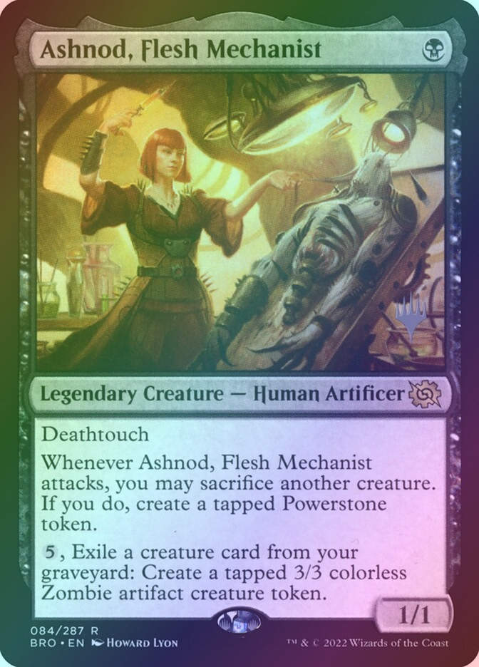 Ashnod, Flesh Mechanist (PBRO) (84p) / Foil