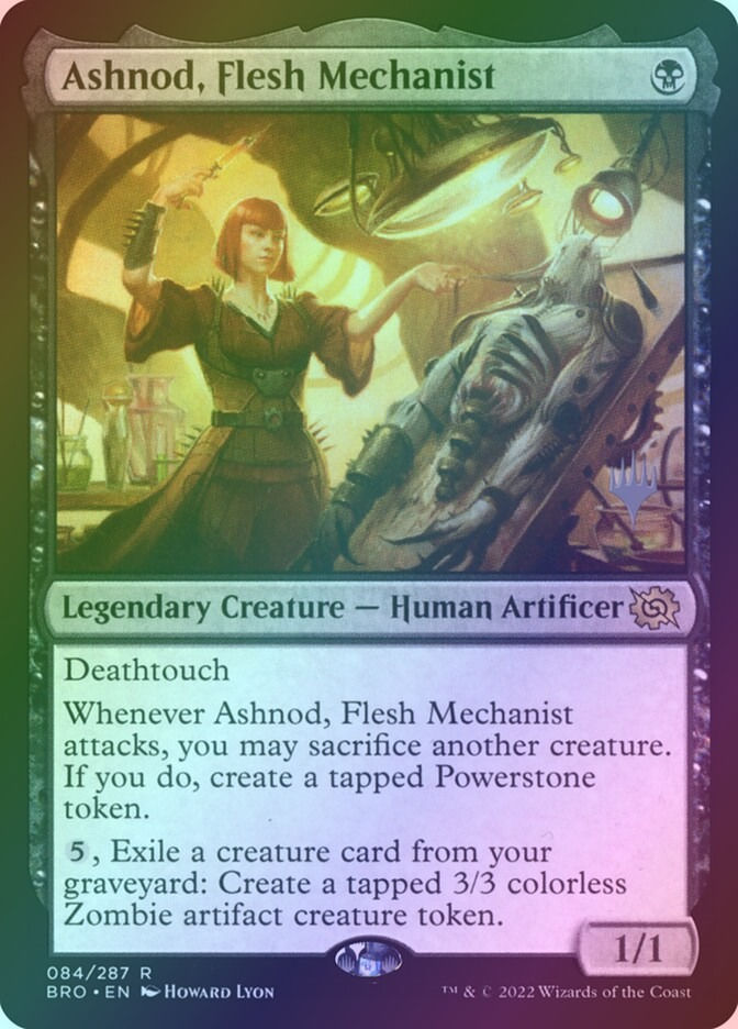 Ashnod, Flesh Mechanist (PBRO) (84p) / Foil