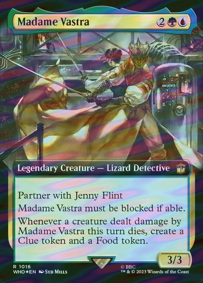 Madame Vastra (WHO) (1016) / Extended Art / Surge Foil