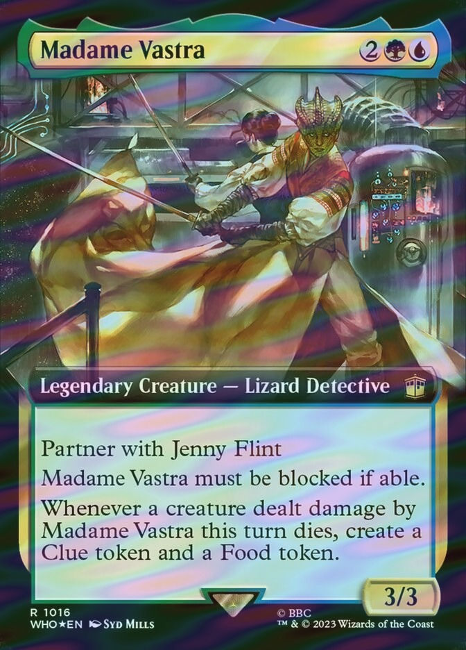 Madame Vastra (WHO) (1016) / Extended Art / Surge Foil