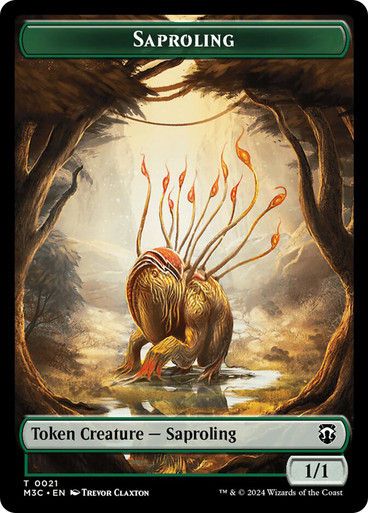 Tarmogoyf // Saproling (TM3C) / Ripple Foil — cara 2 de 2