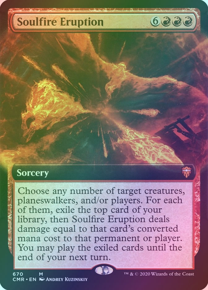 Soulfire Eruption (CMR) (670) / Extended Art / Foil