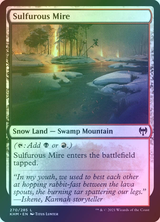 Sulfurous Mire (KHM) (270) / Foil
