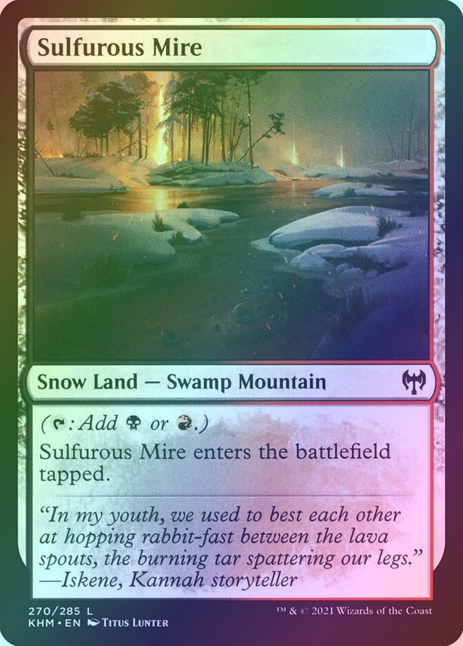 Sulfurous Mire (KHM) (270) / Foil