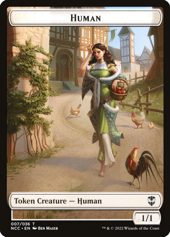 Eldrazi Spawn // Human (TNCC) (2 // 7) — cara 2 de 2