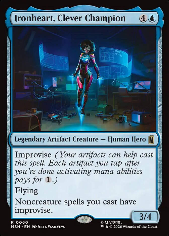 Ironheart, Clever Champion (MSH) (60)
