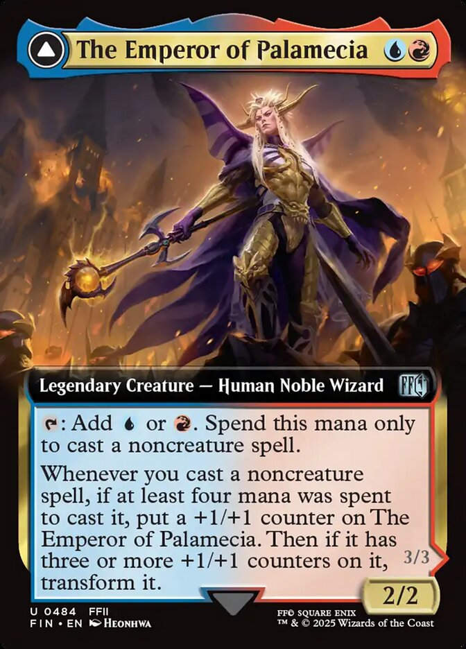 The Emperor of Palamecia // The Lord Master of Hell (FIN) (484) / Extended Art