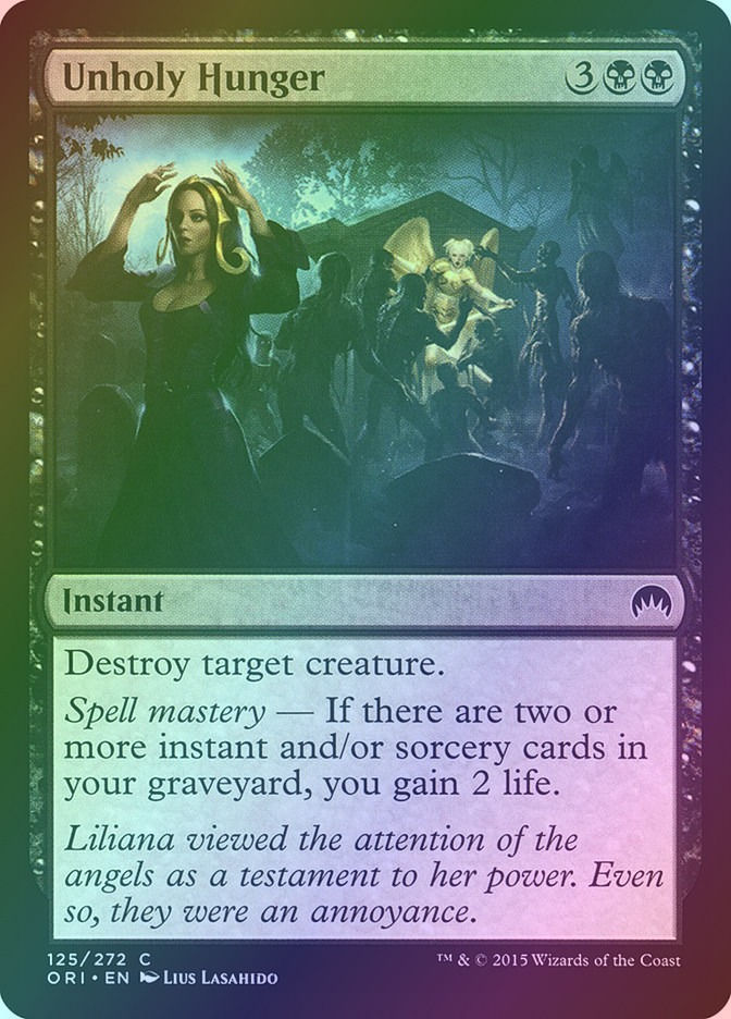Unholy Hunger (ORI) (125) / Foil