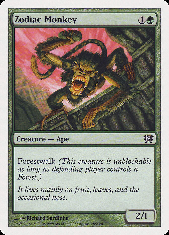 Zodiac Monkey (9ED) (285)