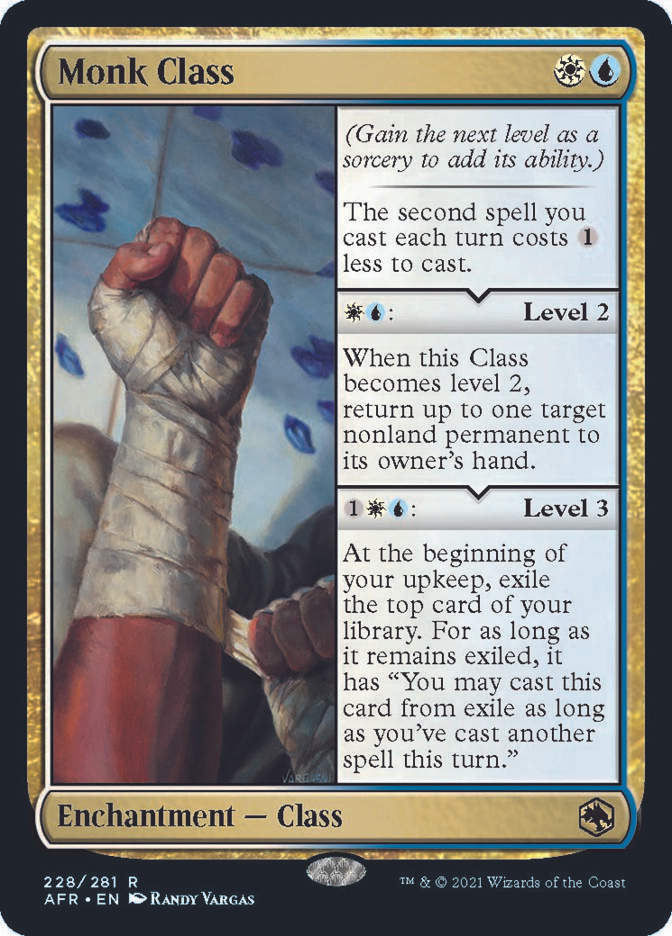 Monk Class (AFR)