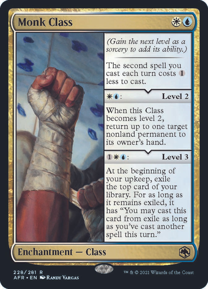 Monk Class (AFR)