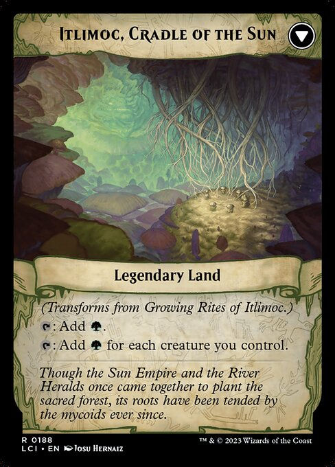 Growing Rites of Itlimoc // Itlimoc, Cradle of the Sun (lci) — cara 2 de 2