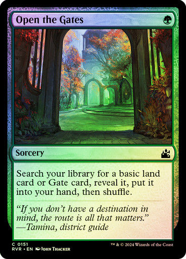 Open the Gates (rvr) (151) / Foil