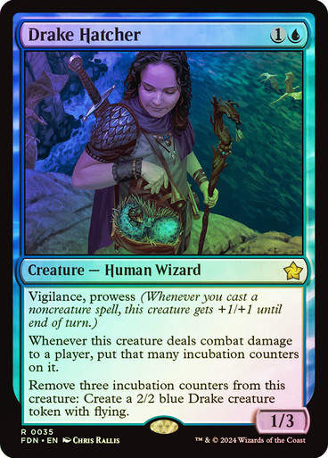 Drake Hatcher (FDN) (35) / Foil