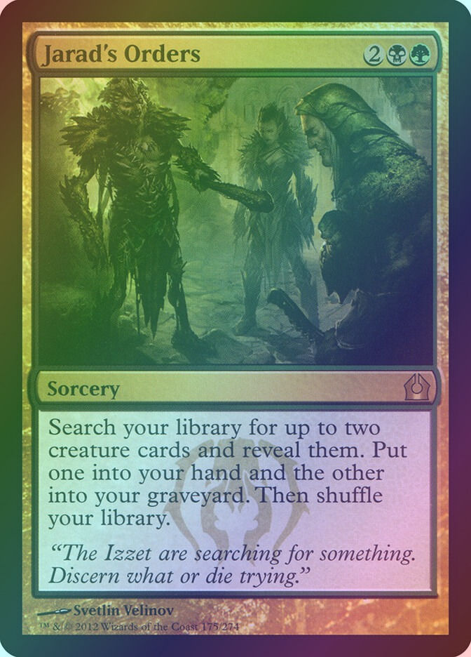 Jarad's Orders (RTR) (175) / Foil