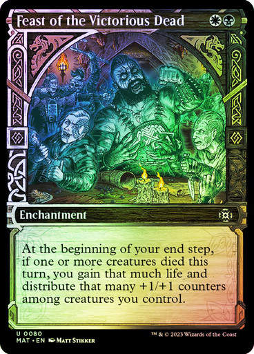 Feast of the Victorious Dead (MAT) / Showcase / Foil