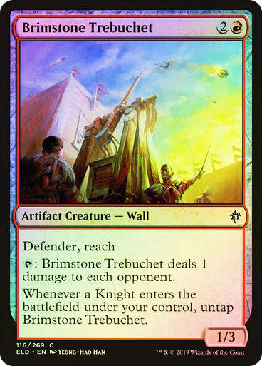 Brimstone Trebuchet (ELD) (116) / Foil