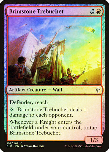 Brimstone Trebuchet (ELD) (116) / Foil