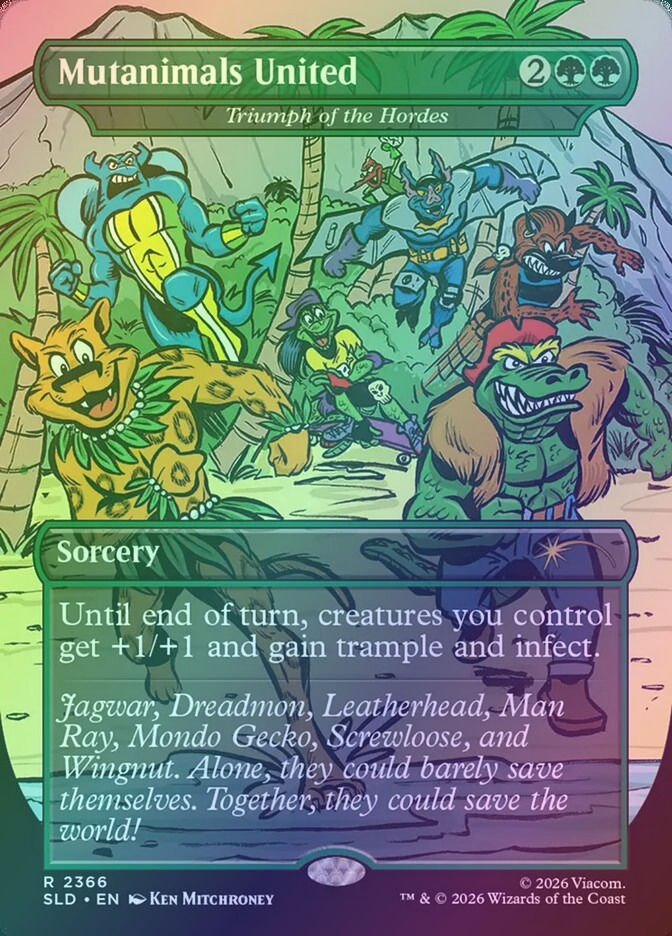 Triumph of the Hordes (SLD) (2366) / Borderless / Foil
