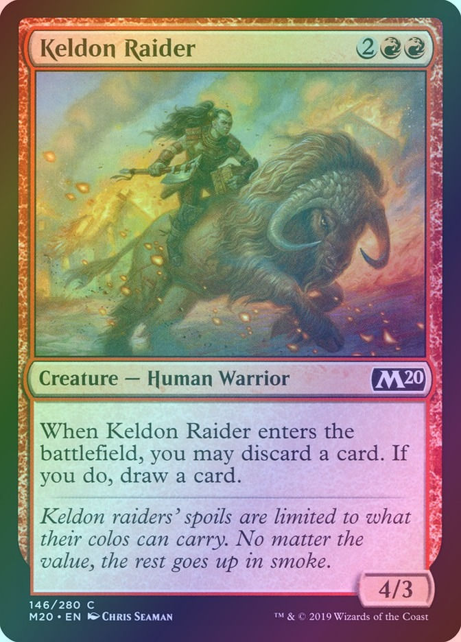 Keldon Raider (M20) (146) / Foil