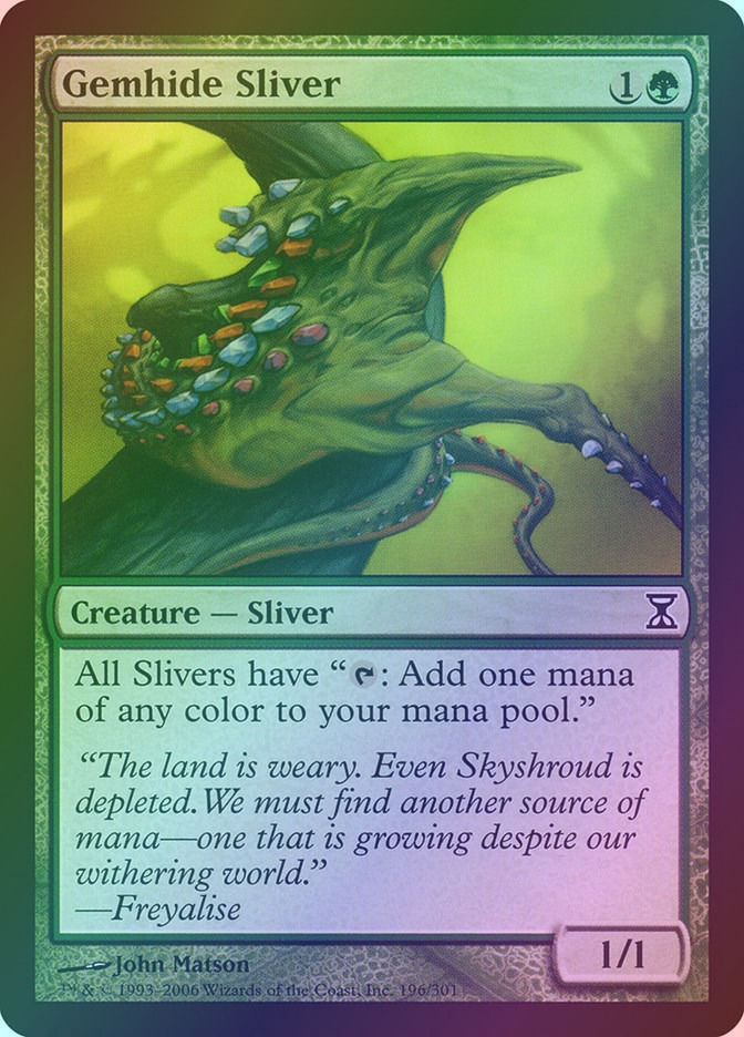 Gemhide Sliver (TSP) (196) / Foil