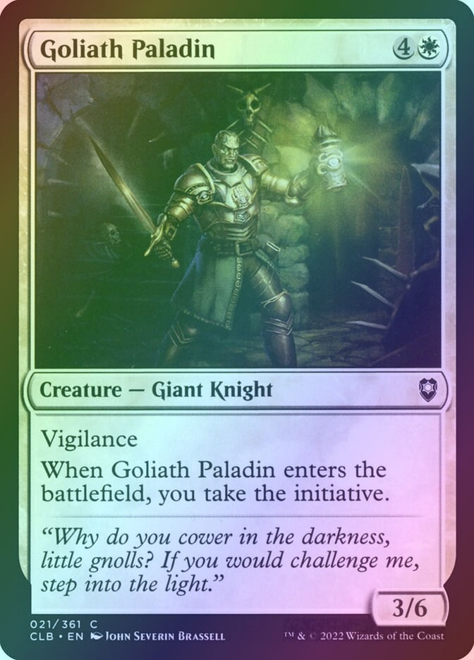 Goliath Paladin (CLB) (21) / Foil