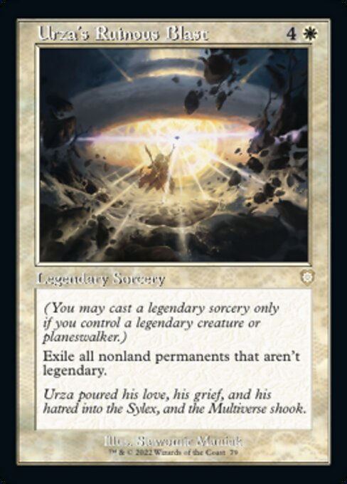 Urza's Ruinous Blast (BRC)