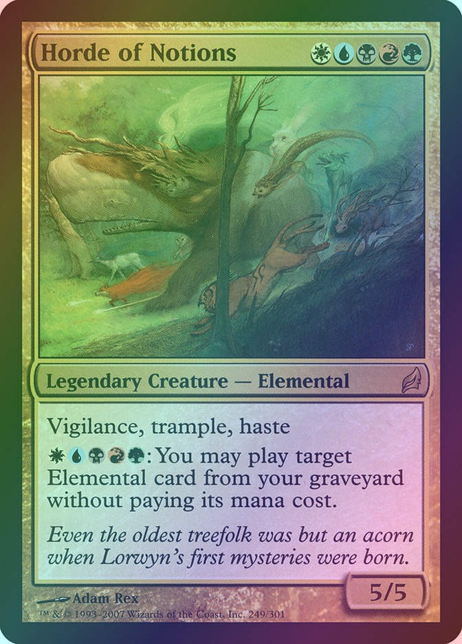 Horde of Notions (LRW) (249) / Foil