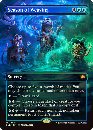 Season of Weaving (blb) (283) / Borderless Foil