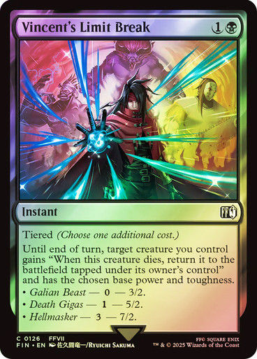 Vincent's Limit Break (FIN) (126) / Foil