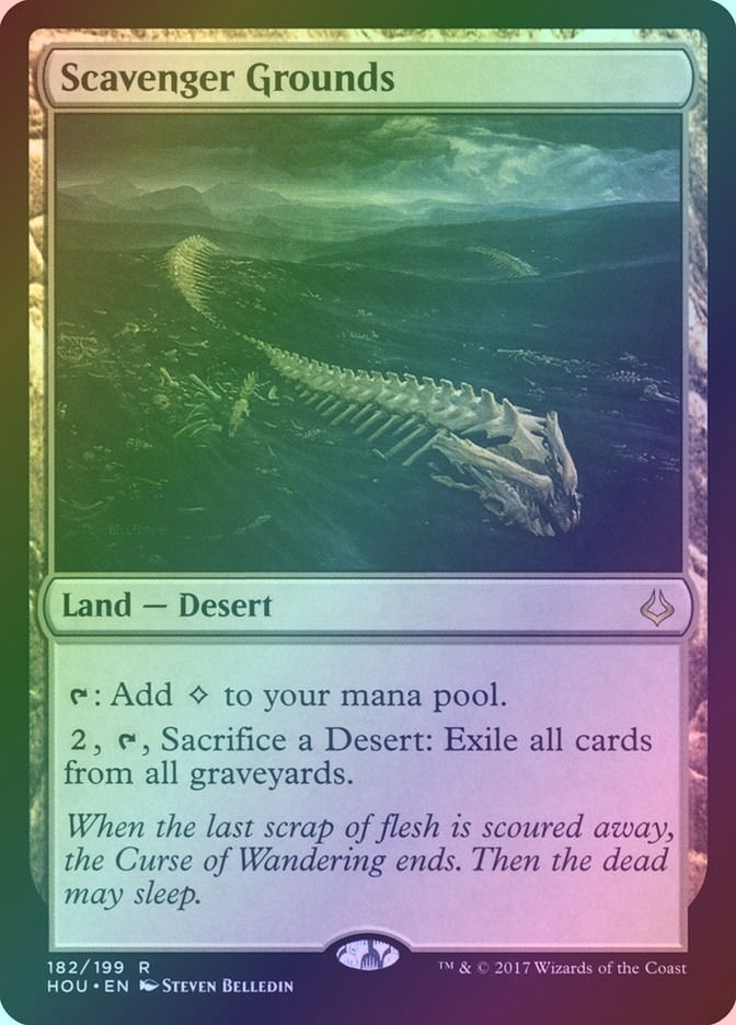 Scavenger Grounds (HOU) (182) / Foil