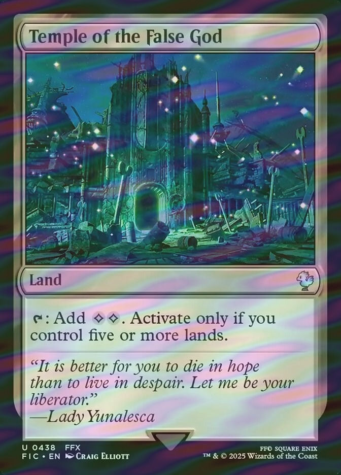 Temple of the False God (FIC) (438) / Surge Foil