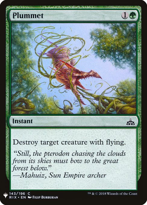 Plummet (PLST) (RIX-143)
