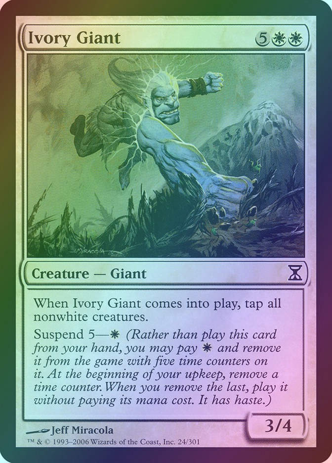 Ivory Giant (TSP) (24) / Foil