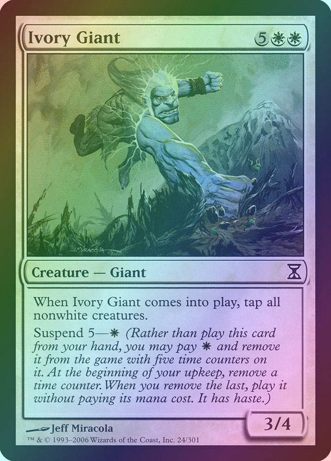 Ivory Giant (TSP) (24) / Foil