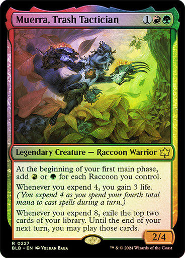Muerra, Trash Tactician (blb) (227) / Foil
