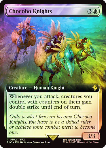 Chocobo Knights (FIC) (102) / Extended Art / Foil