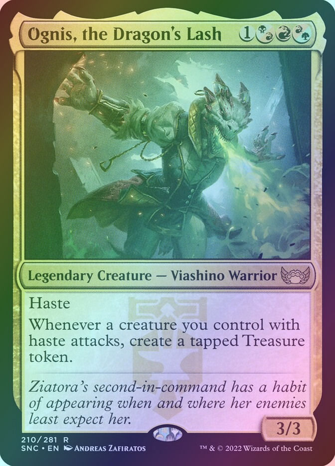 Ognis, the Dragon's Lash (SNC) (210) / Foil