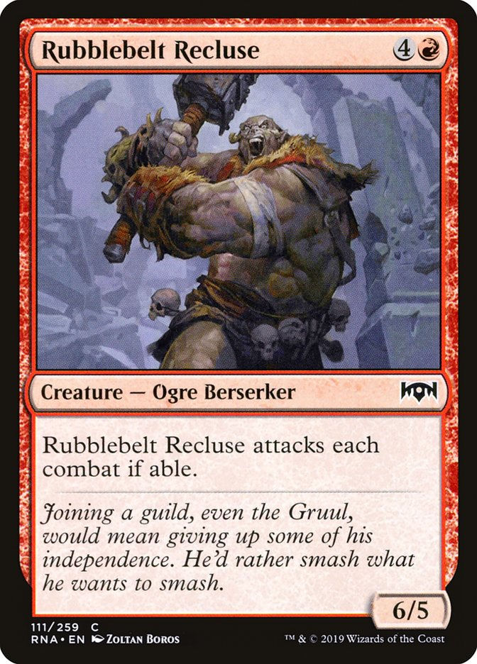Rubblebelt Recluse (RNA) (111)