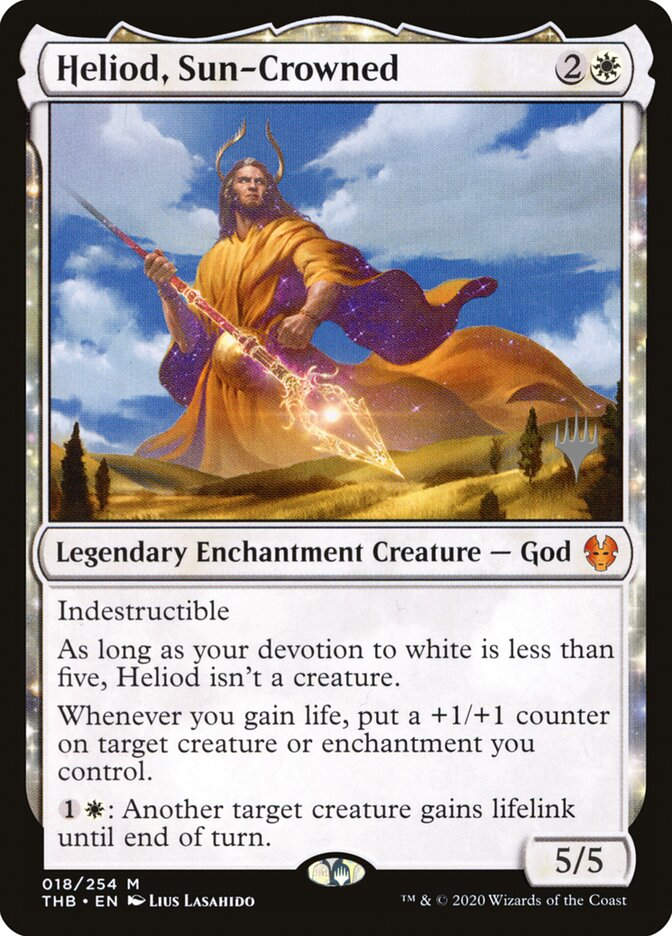 Heliod, Sun-Crowned (PTHB) (18p)