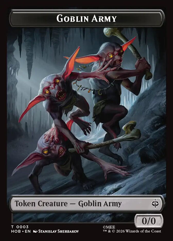 Wolf // Goblin Army (THOB) (9 // 3) — cara 2 de 2