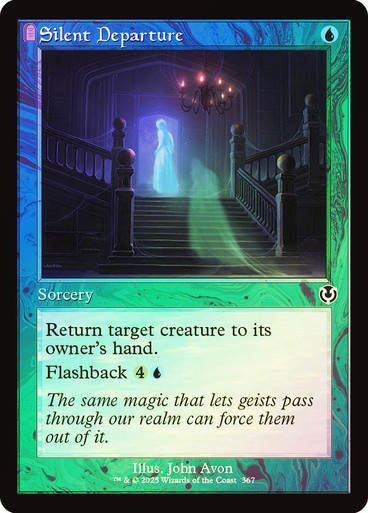 Silent Departure (INR) (367) / Foil Retro