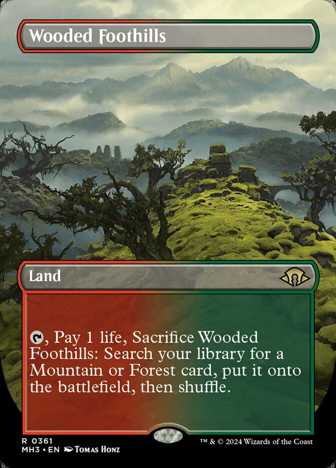 Wooded Foothills (MH3) (361) / Borderless