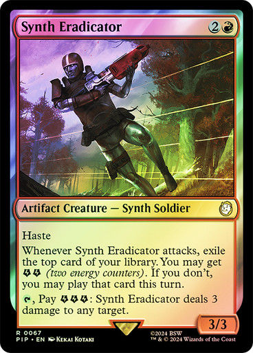 Synth Eradicator (pip) (67) / Foil
