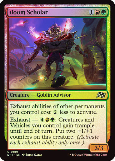 Boom Scholar (DFT) (189) / Foil