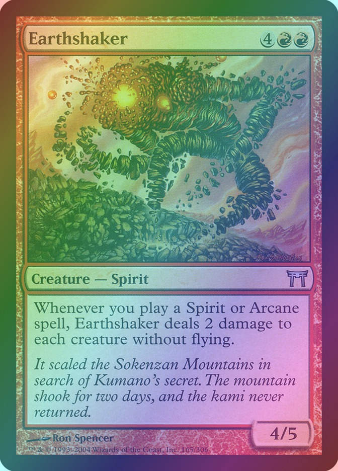 Earthshaker (CHK) (165) / Foil