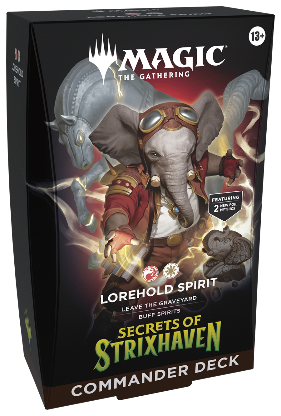 Secrets of Strixhaven Commander Deck - Lorehold Spirit — cara 1 de 2