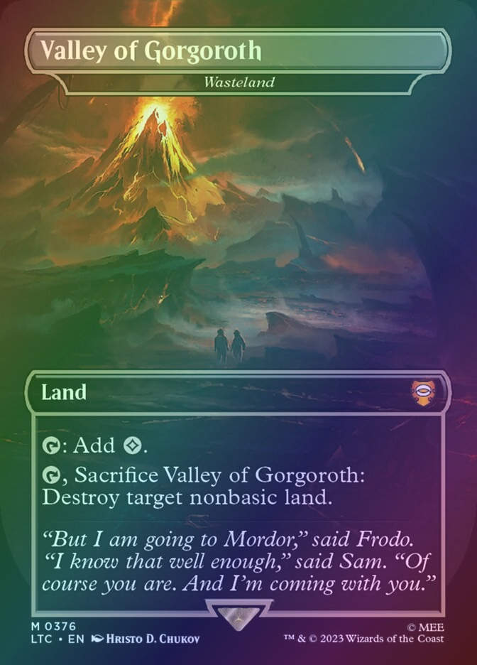 Wasteland (LTC) (376) / Borderless / Foil
